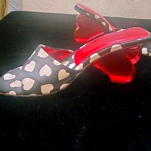 RAMON TENZA HIGH HEEL SHAPE SLIP-ONS